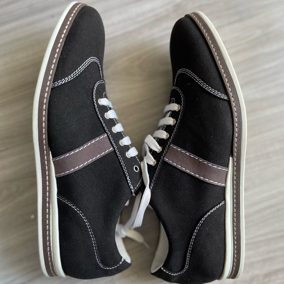 Noah Italian Vegan Shoes Diego Black (New! Never Worn) - Picture 6 of 11